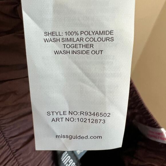 Missguided Windbreaker Track Pants Size 6 - Picture 11 of 12